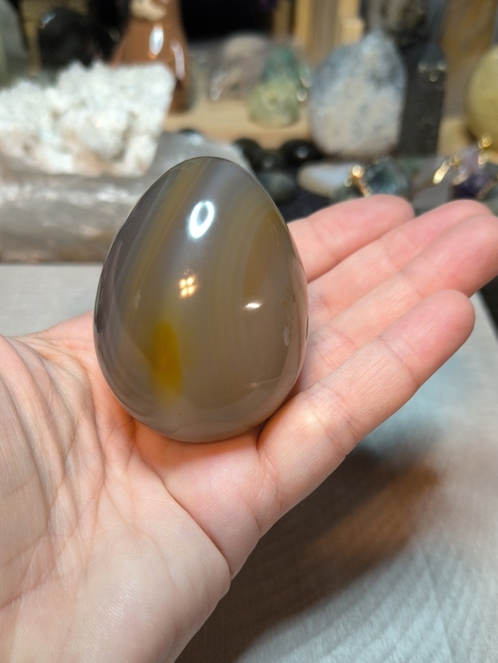 #27 Agate Egg - Picture 4 of 4